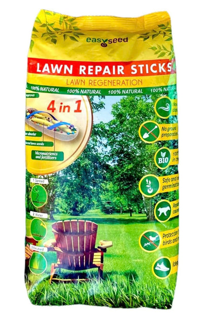 Lawn Patch Repair Coated Grass Seeds  Premium Hard Wearing Shade/Sun (0.85 KG)